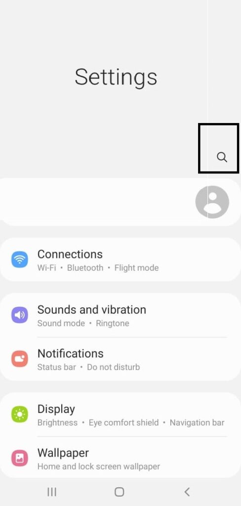 Android Settings