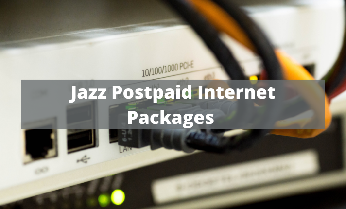 Jazz Postpaid Internet Packages