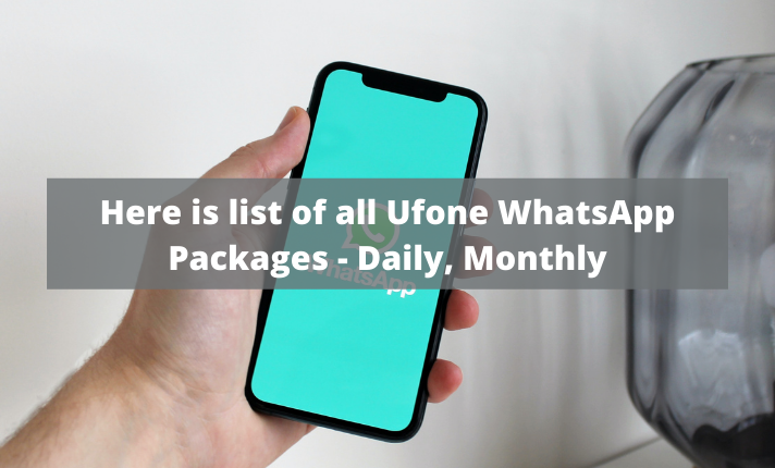 Ufone WhatsApp Package - Daily, Monthly